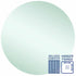 Rio Round Polished Edge Bathroom Mirror